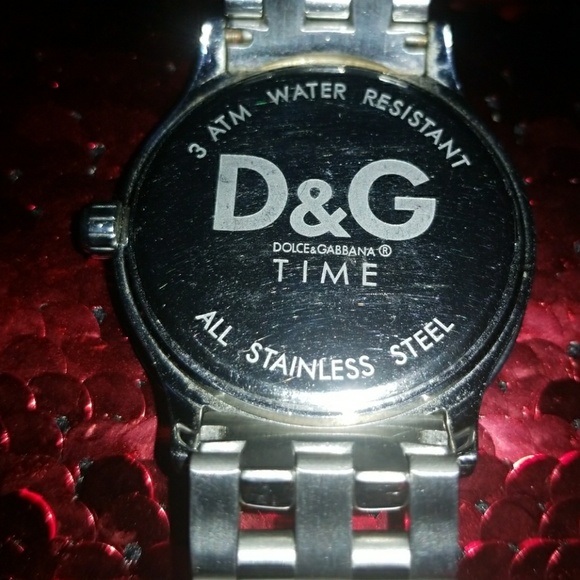 Dolcey & Gabbana Stainless Steel Crystal Watch - Picture 4 of 8